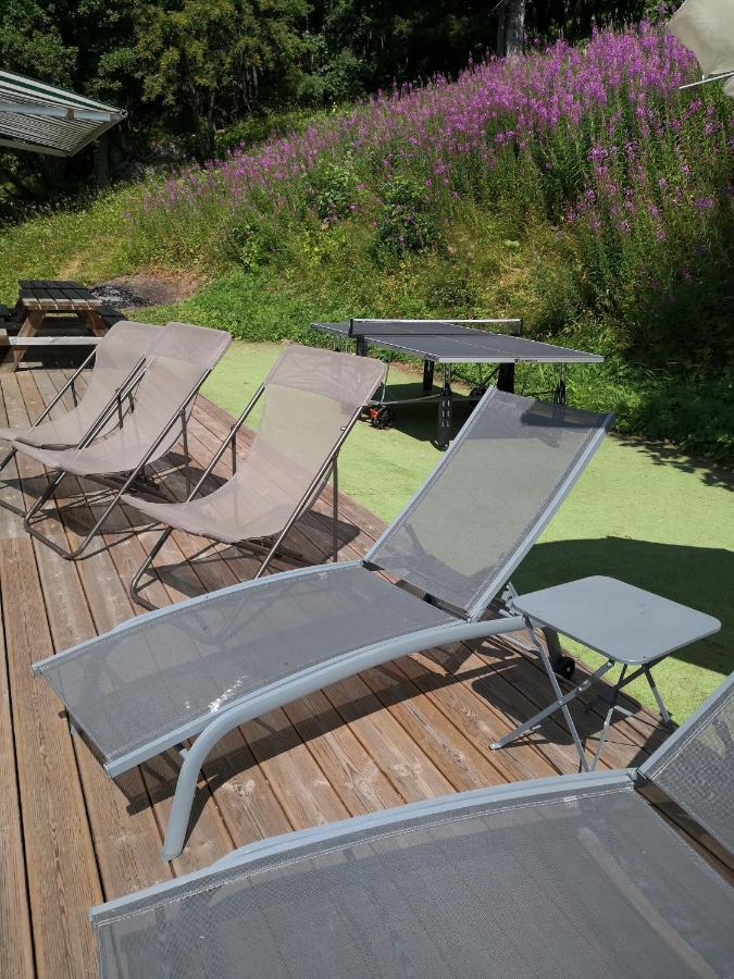 부르생모리스 Le Chalet Pointu De Capucine Chambre D Hote Arcs 1600 B&B 외부 사진